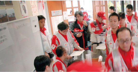 日本熊本地震赤十字會救助